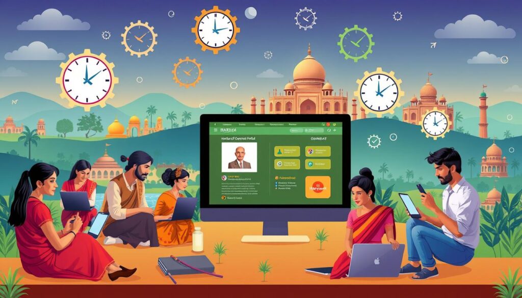 benefits of online services Haryana