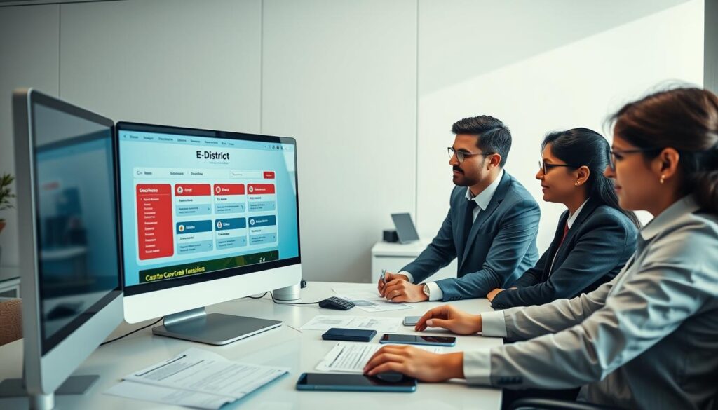 navigating e district portal services navigating e district portal services